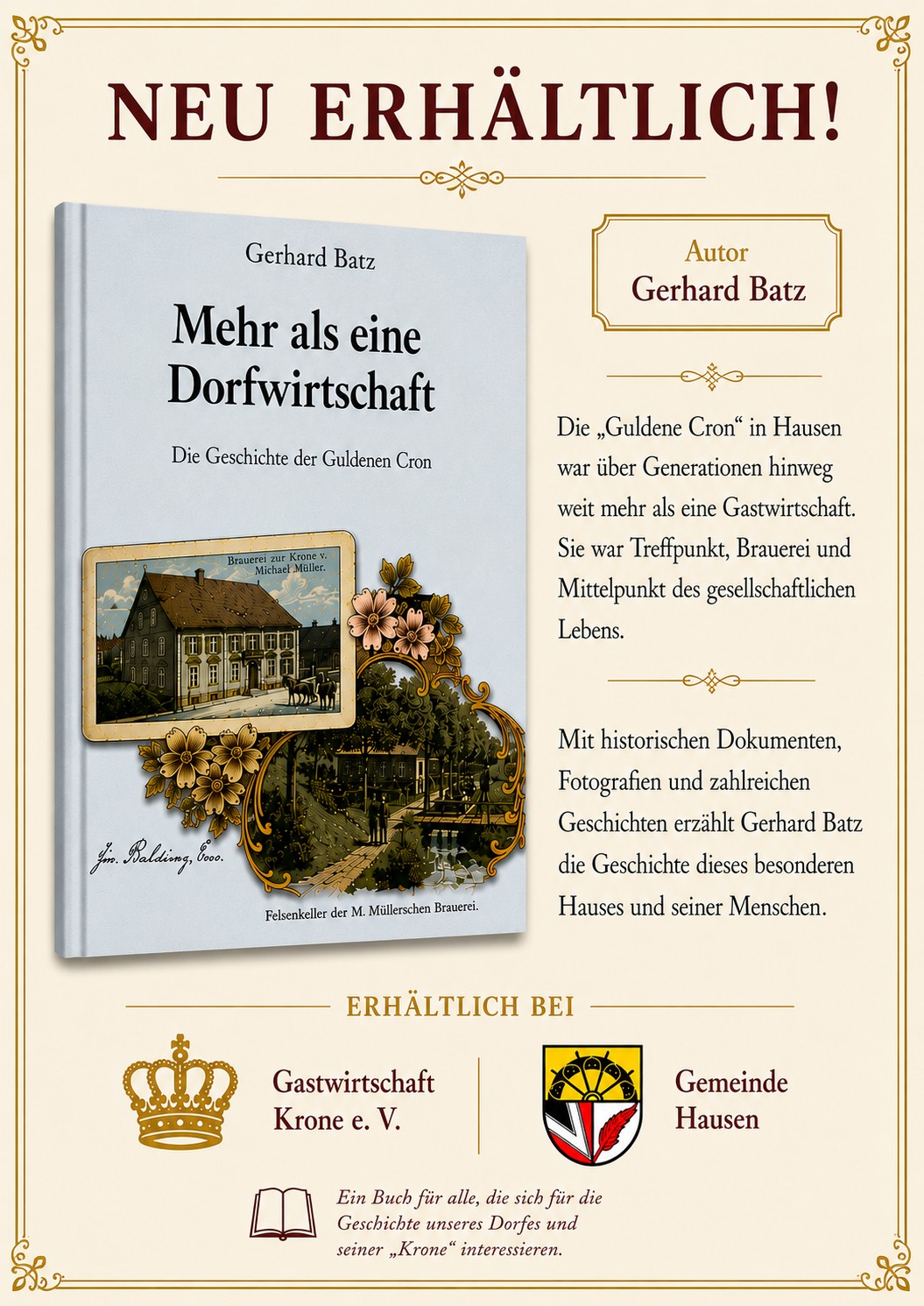 Buch "Mehr als eine Dorfwirtschaft"