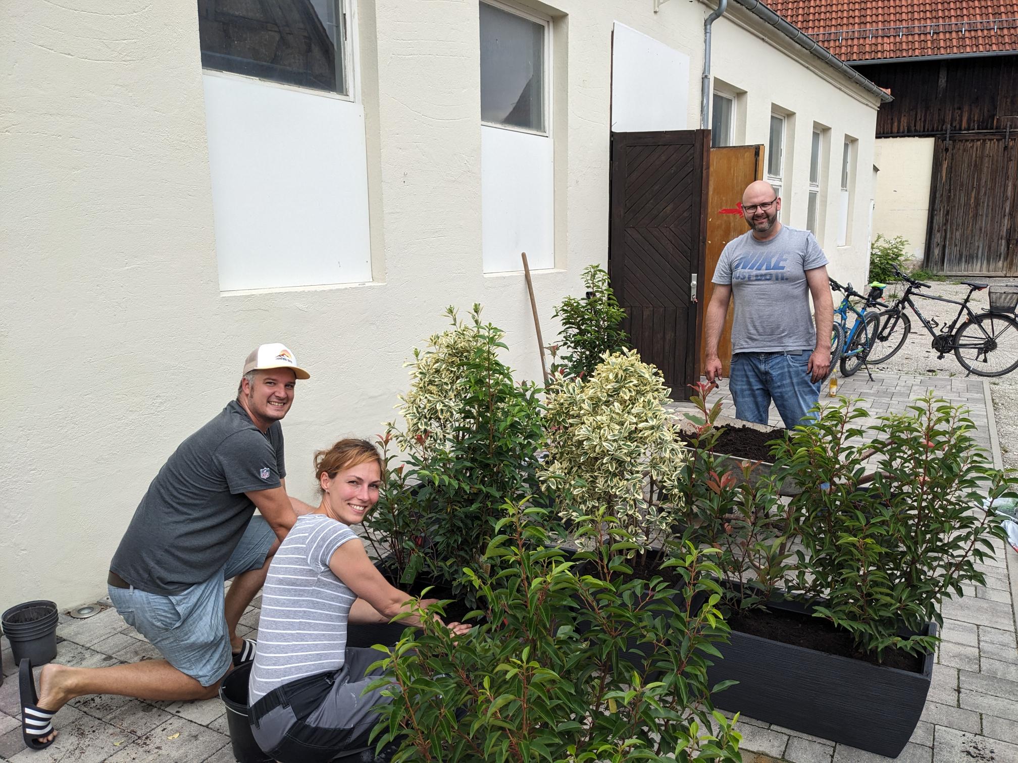 Pflanzkübel für die Terrasse